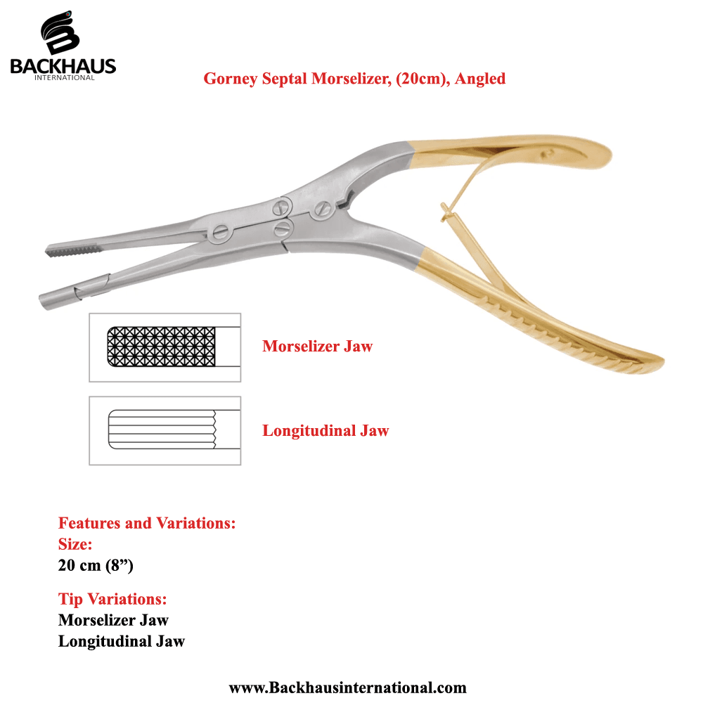 Gorney Septal Morselizer, (20cm), Angled