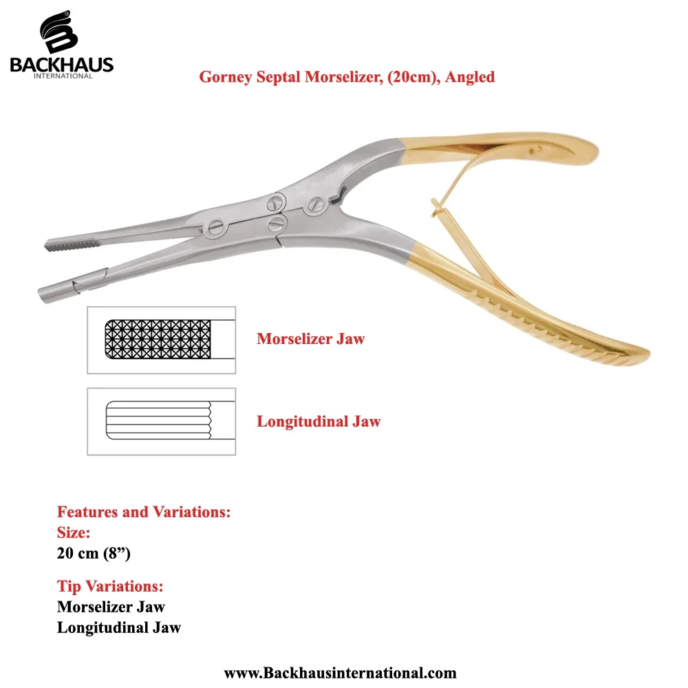 Gorney Septal Morselizer, (20cm), Angled