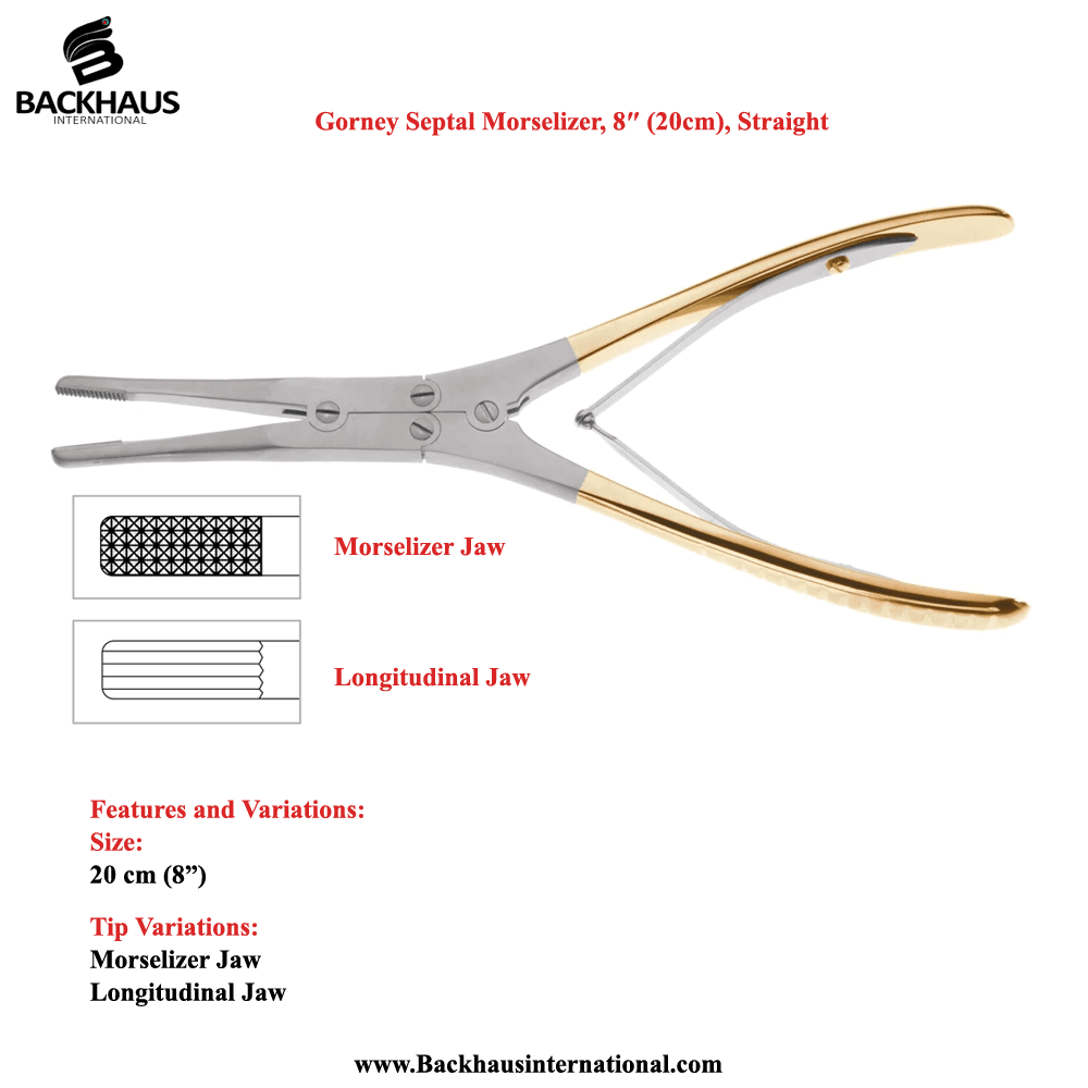 Gorney Septal Morselizer, (20cm), Straight