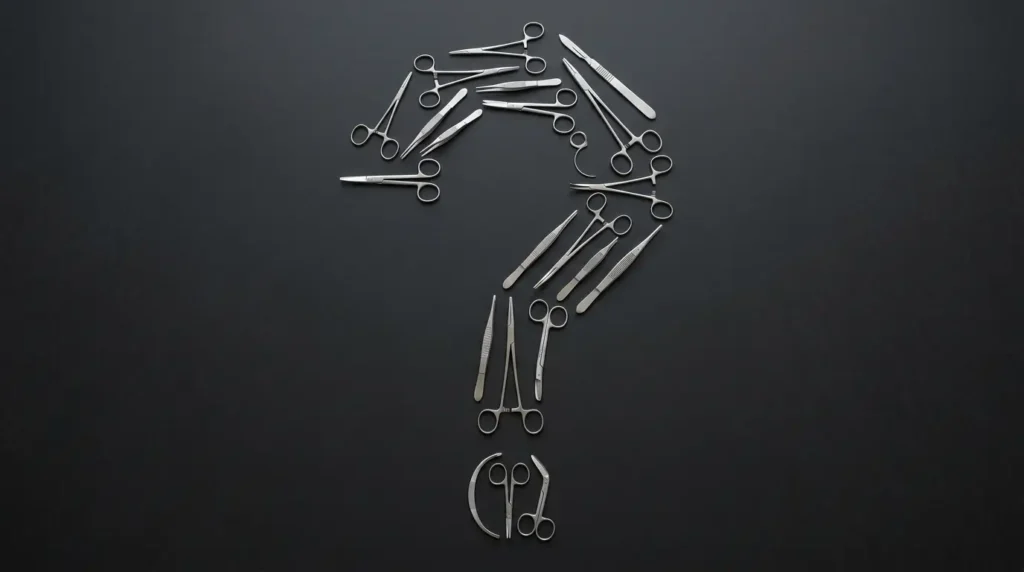 surgical-instruments-faq-question-mark-dark