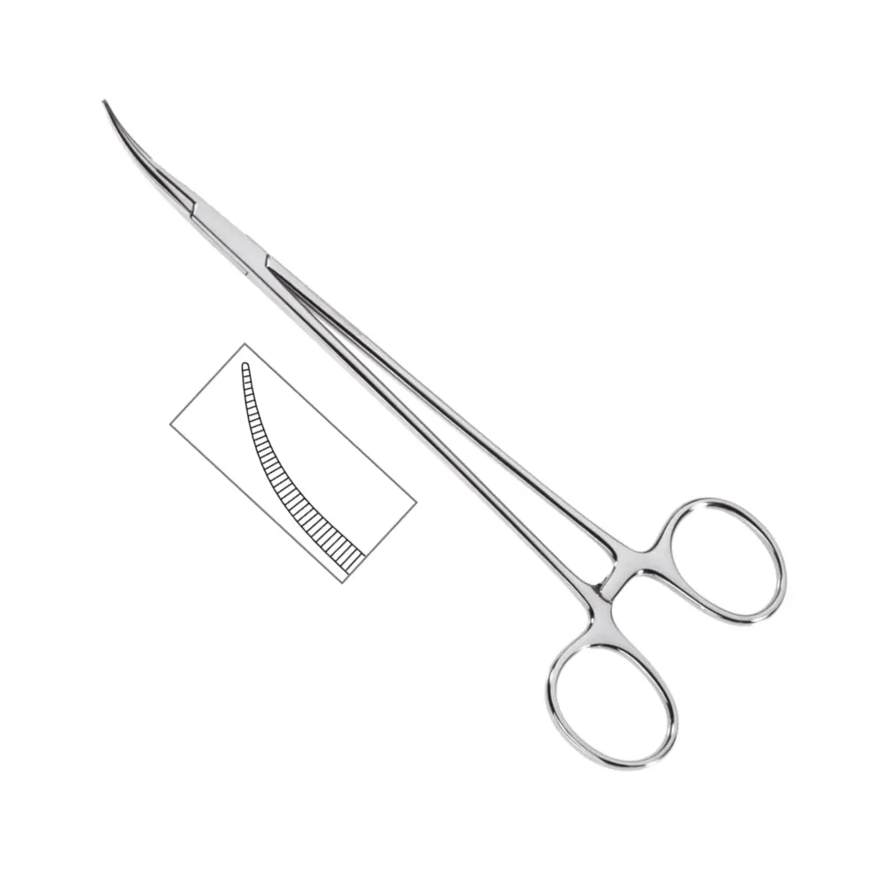 Cox Delicate Hemostatic Forceps, Curved
