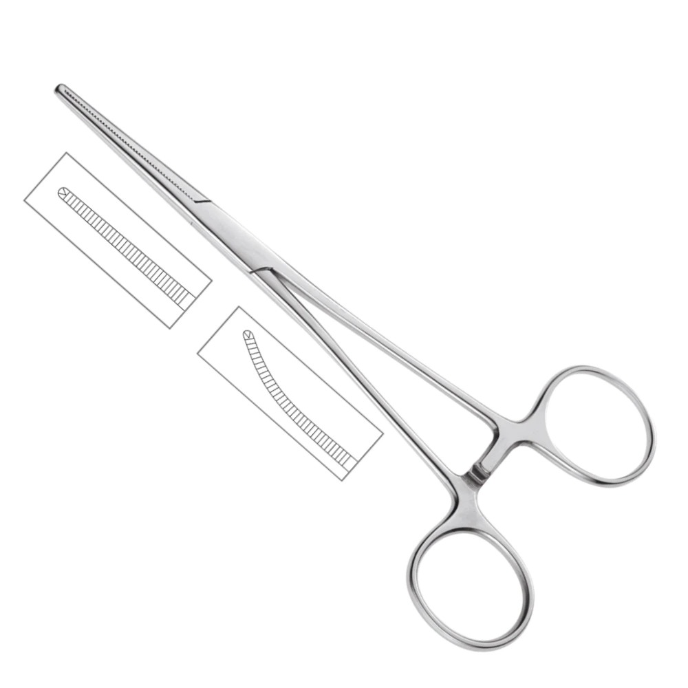 Kocher Forceps, 1×2 Teeth