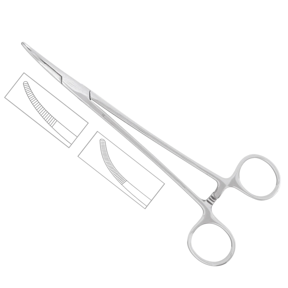 Schnidt Tonsil Forceps, (19cm), Closed Rings