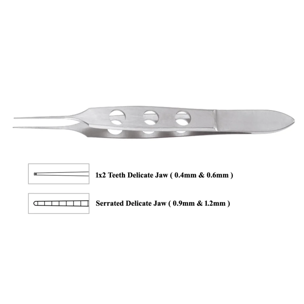 Bishop Harmon Forceps 9cm