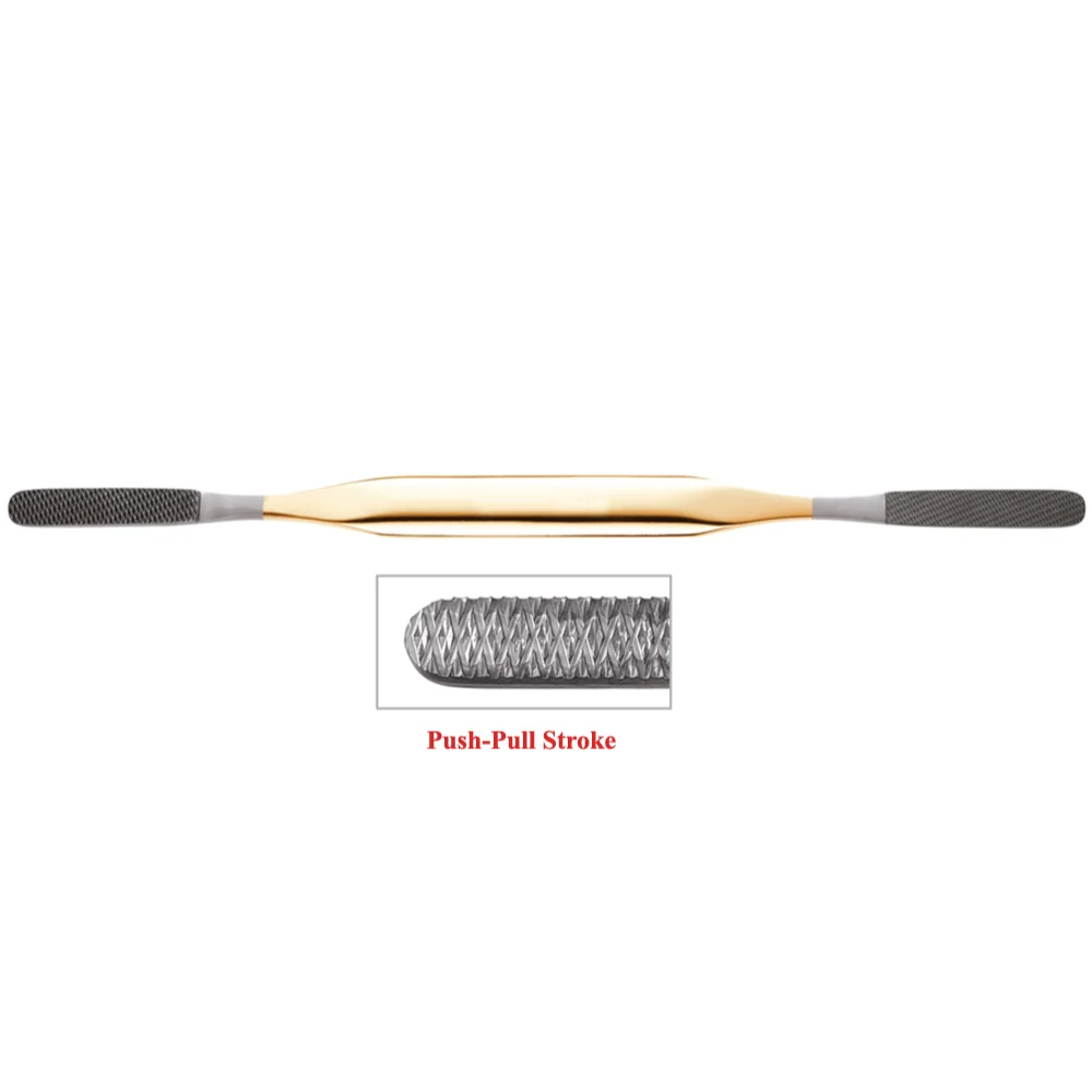 Fomon double-ended tungsten carbide rasp Push-Pull, (21.5cm)