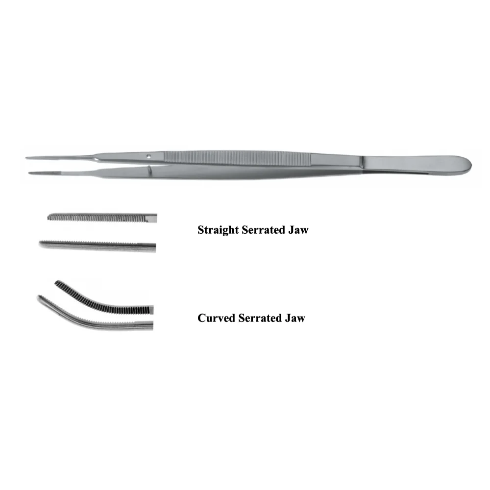 Gerald Dressing Forceps 17.8cm (7 Inches)