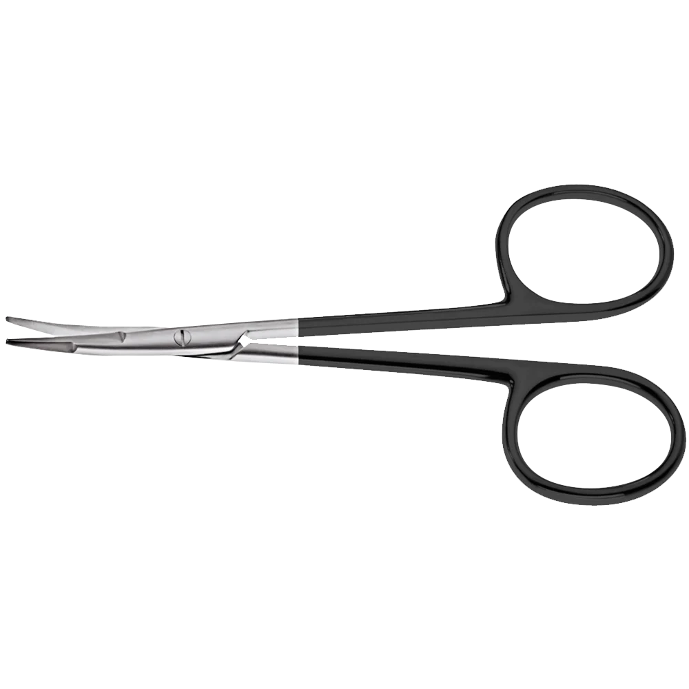 Kaye Serrated Supercut Scissors,(11.5cm), Curved