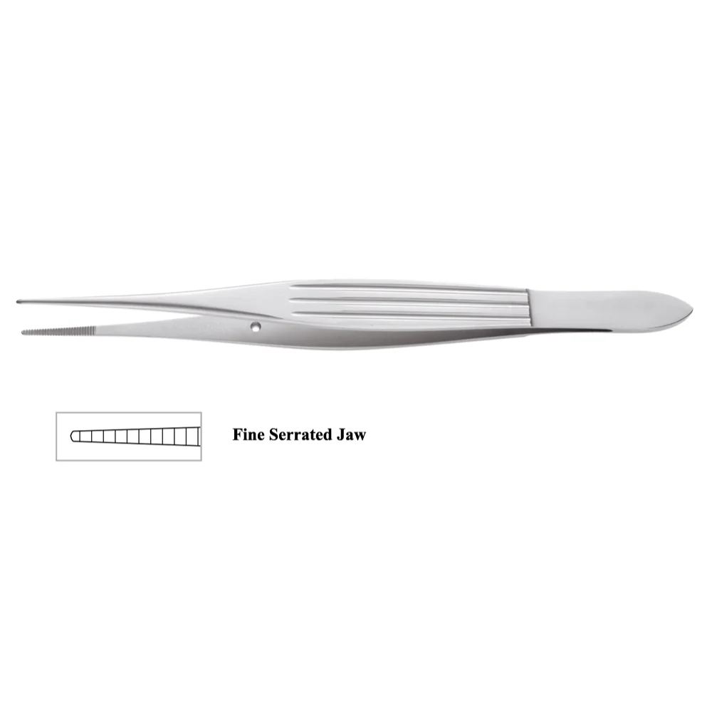 McIndoe Dissecting Forceps Serrated Jaw, (15cm)