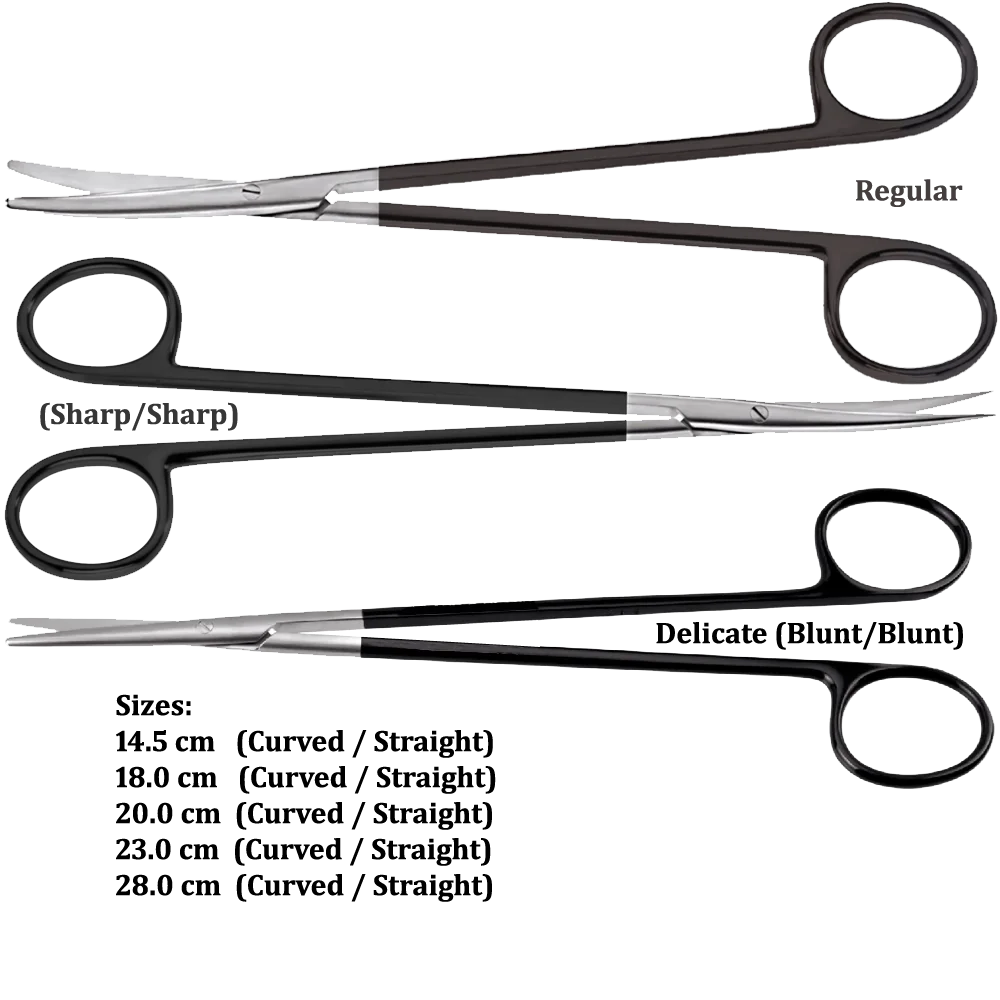 Metzenbaum Serrated SuperCut Scissors