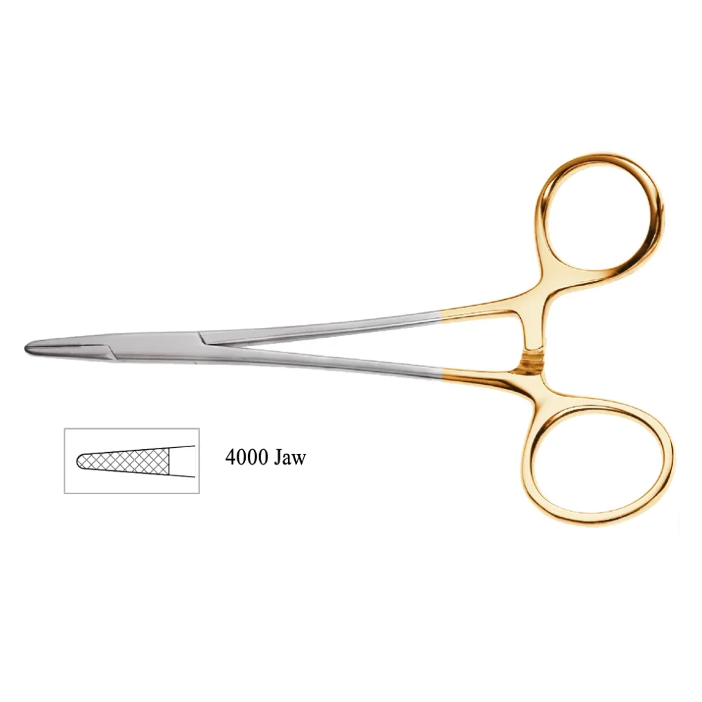 Neivert Offset Needle Holder, 12.5 cm