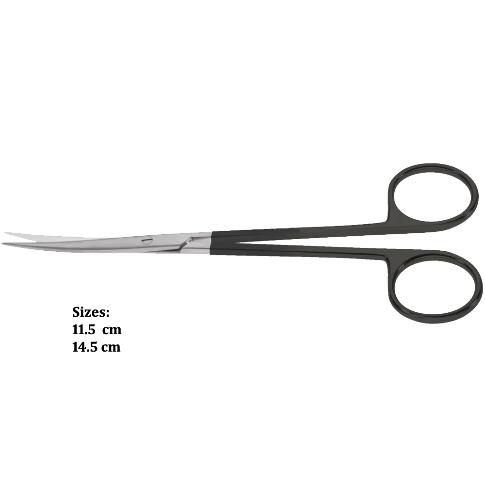 PAR Serrated SuperCut Scissors, Curved & Straight