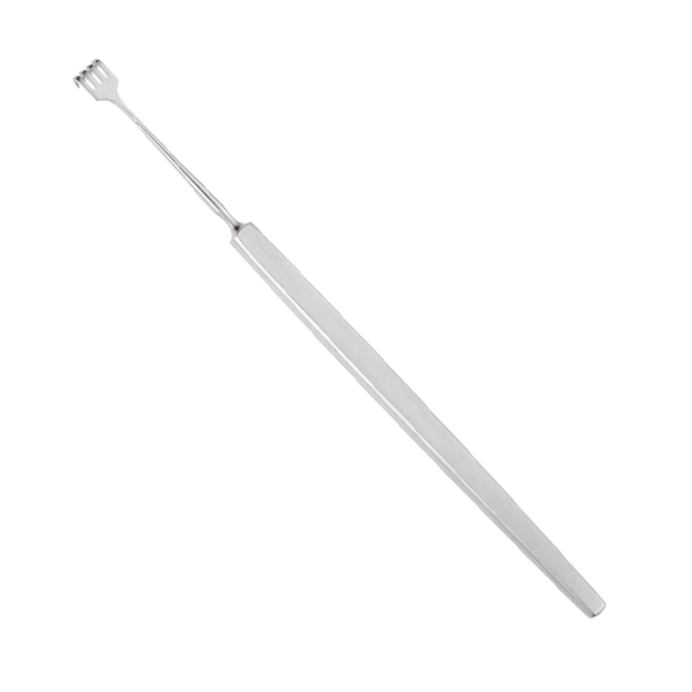 Rollet Retractor,(12.5cm), 4 Sharp Prongs
