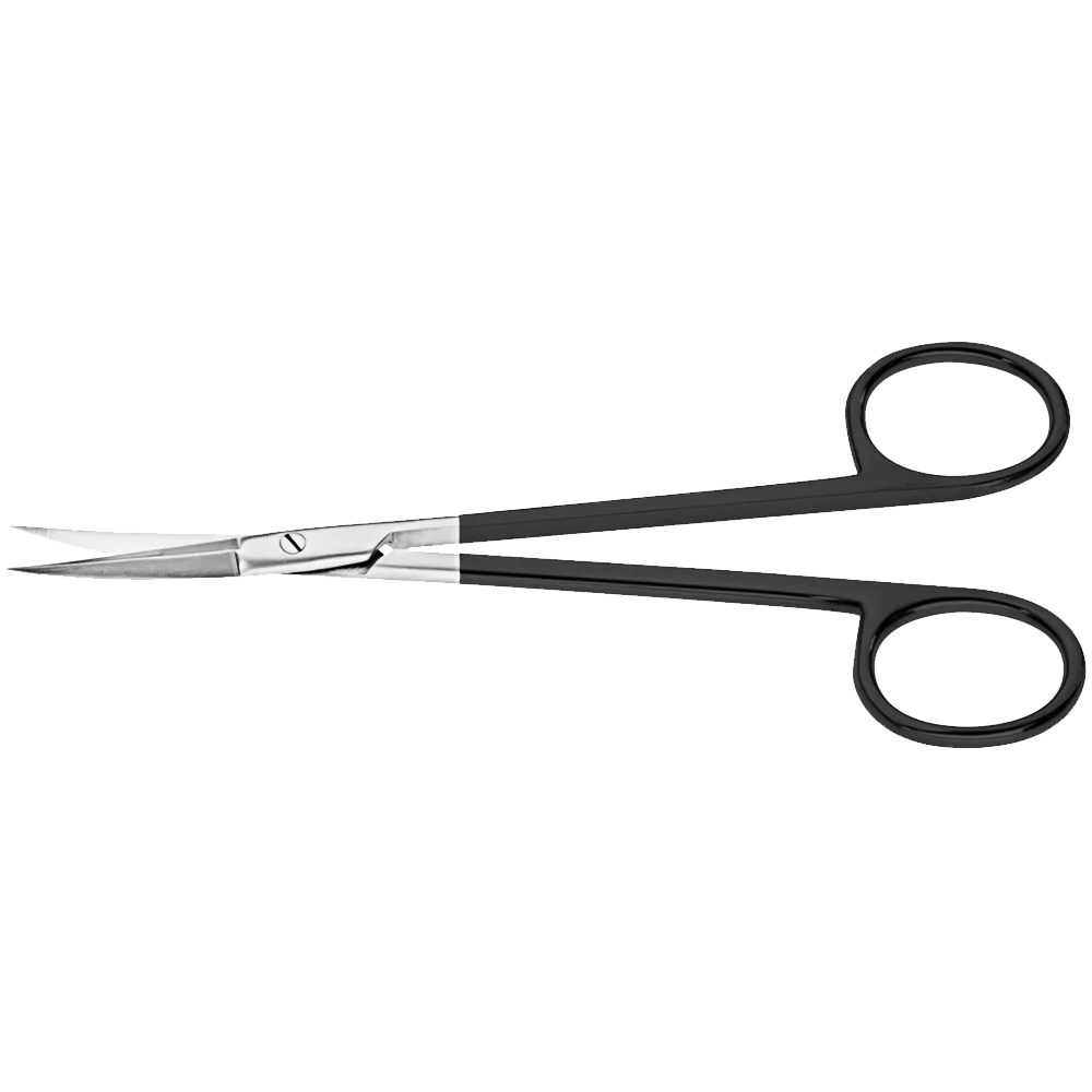 Tebbetts Delicate Serrated Supercut Dissecting Scissors,(13.5cm), Curved
