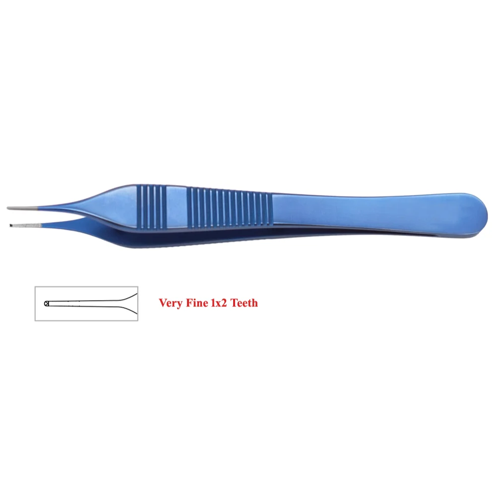 Titanium Gorney-Adson Forceps 1×2 Teeth, (12cm)